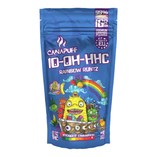 Flor CanaPuff Rainbow Runtz 99% 10-OH-HHC